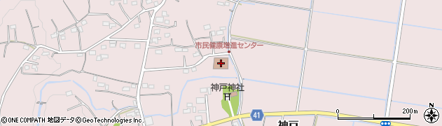 東松山市役所　市民健康増進センター周辺の地図
