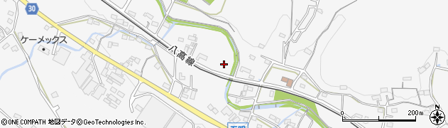 埼玉県ときがわ町（比企郡）五明周辺の地図
