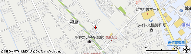 長野県諏訪市中洲（福島）周辺の地図