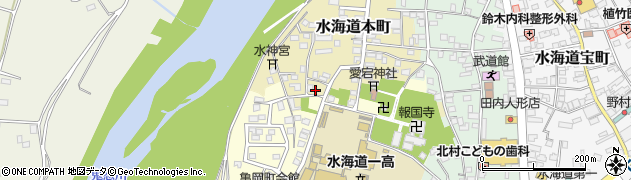 茨城県常総市水海道本町2570-30周辺の地図