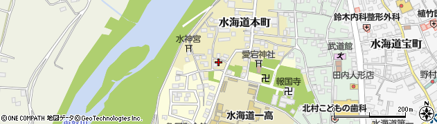 茨城県常総市水海道本町2570-32周辺の地図