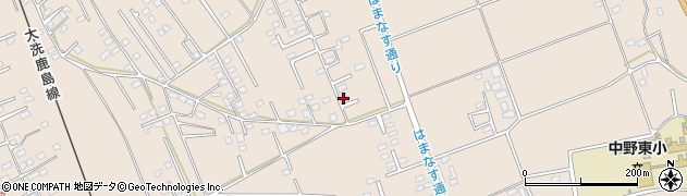 茨城県鹿嶋市荒野1420周辺の地図