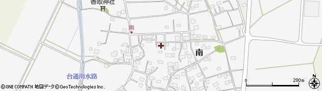茨城県つくばみらい市南925周辺の地図