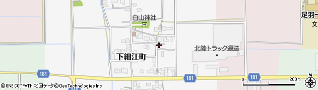 福井県福井市下細江町14周辺の地図