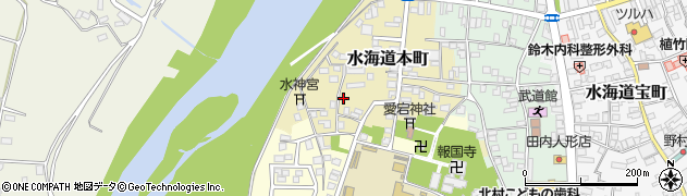 茨城県常総市水海道本町2570-37周辺の地図