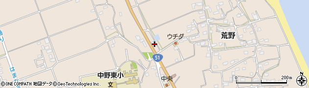 茨城県鹿嶋市荒野723周辺の地図