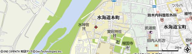 茨城県常総市水海道本町2570-26周辺の地図