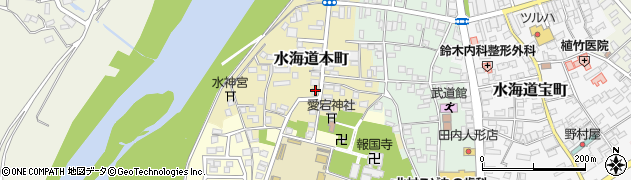 茨城県常総市水海道本町2595-3周辺の地図