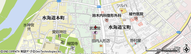茨城県常総市水海道栄町2674周辺の地図