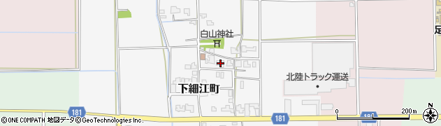福井県福井市下細江町18周辺の地図