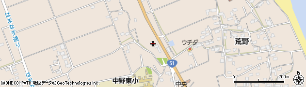 茨城県鹿嶋市荒野779周辺の地図