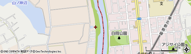 埼玉県蓮田市貝塚281周辺の地図