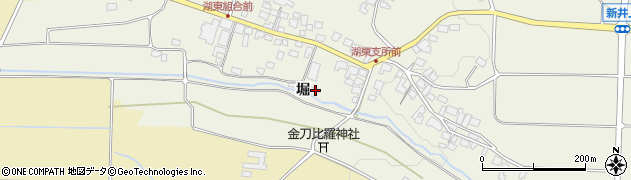長野県茅野市湖東堀4841周辺の地図
