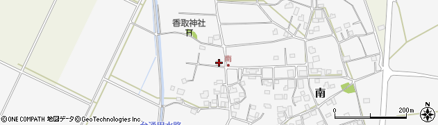 茨城県つくばみらい市南2284周辺の地図