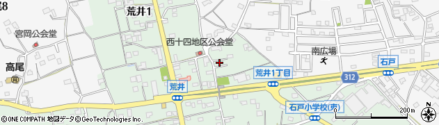 埼玉県北本市荒井1丁目周辺の地図