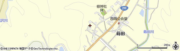 埼玉県秩父市蒔田2983周辺の地図