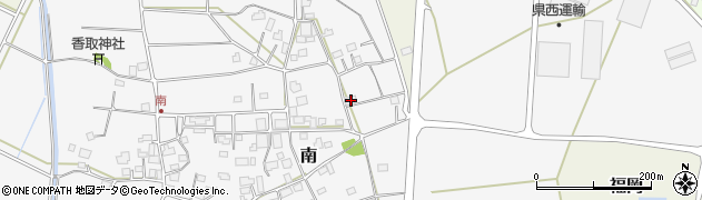 茨城県つくばみらい市南379周辺の地図