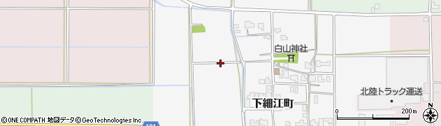 福井県福井市下細江町周辺の地図