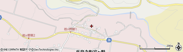 福井県勝山市平泉寺町岩ヶ野15周辺の地図