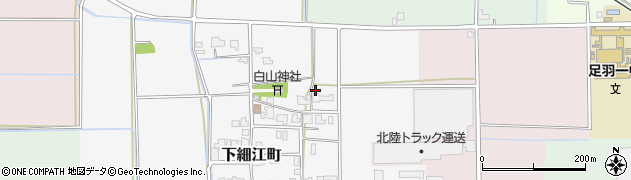 福井県福井市下細江町17周辺の地図