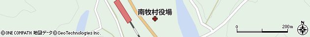 長野県南佐久郡南牧村周辺の地図