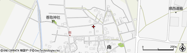 茨城県つくばみらい市南2309周辺の地図