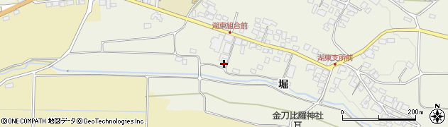 長野県茅野市湖東堀4886周辺の地図