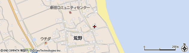 茨城県鹿嶋市荒野1629周辺の地図