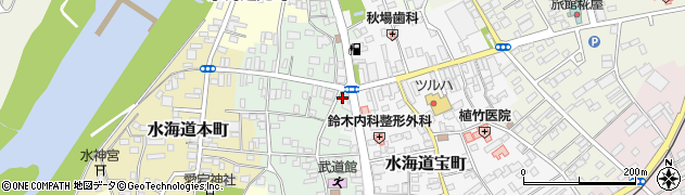 茨城県常総市水海道栄町2666周辺の地図