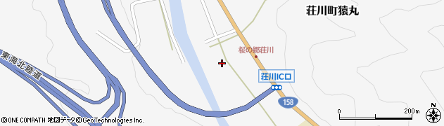 飛騨荘川温泉桜香の湯周辺の地図