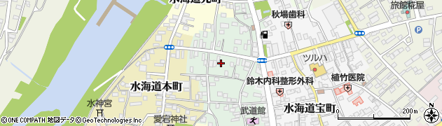 茨城県常総市水海道栄町2660周辺の地図