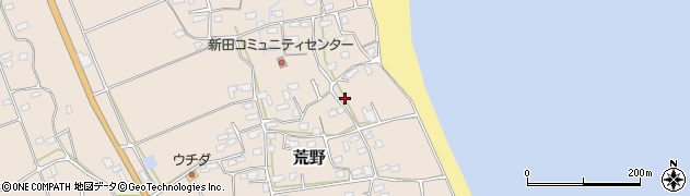 茨城県鹿嶋市荒野1630周辺の地図