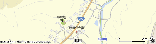 埼玉県秩父市蒔田2828周辺の地図