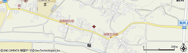 長野県茅野市湖東堀5016周辺の地図