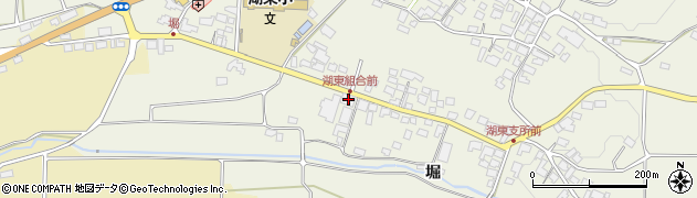 長野県茅野市湖東堀4881周辺の地図