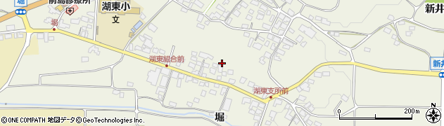 長野県茅野市湖東堀5232周辺の地図