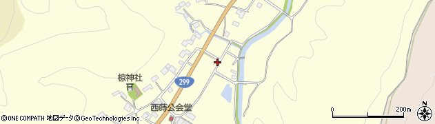 埼玉県秩父市蒔田2802周辺の地図