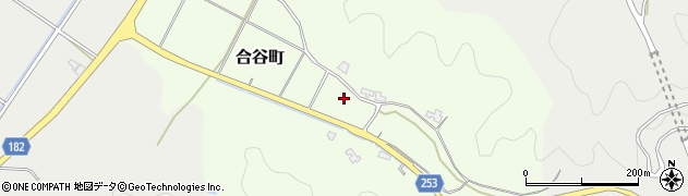 福井県福井市合谷町周辺の地図