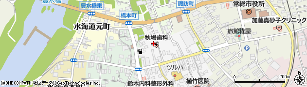 茨城県常総市水海道宝町3380周辺の地図