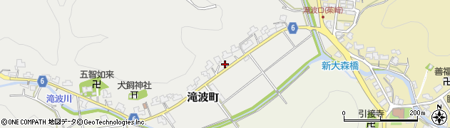 福井県福井市滝波町周辺の地図