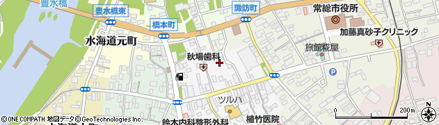 茨城県常総市水海道宝町3379周辺の地図