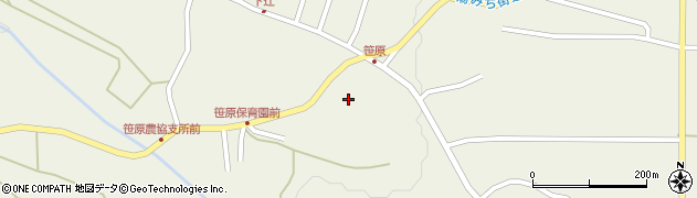 長野県茅野市湖東笹原1151周辺の地図