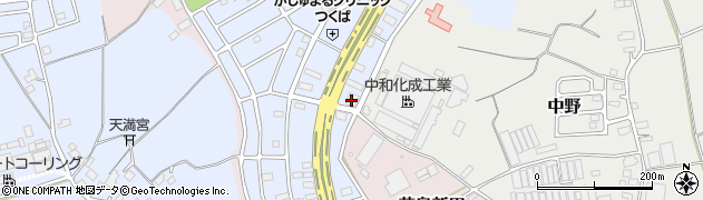 千葉鈑金工業有限会社　つくば工場周辺の地図