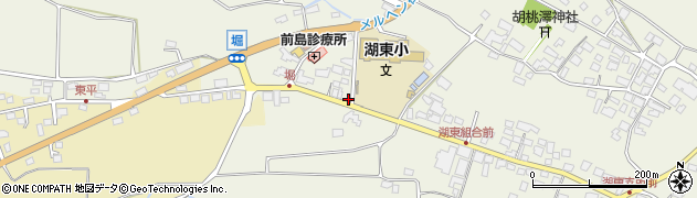 長野県茅野市湖東堀4987周辺の地図