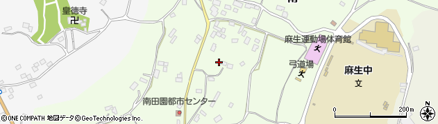 茨城県行方市南181周辺の地図