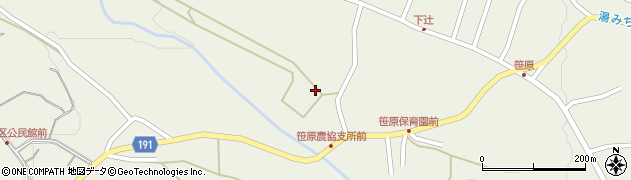 長野県茅野市湖東笹原2478周辺の地図