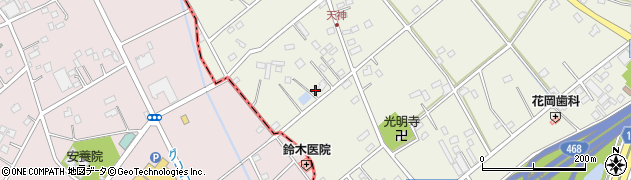 埼玉県桶川市加納631周辺の地図