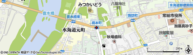 橋本町周辺の地図