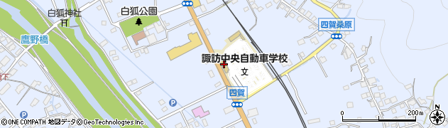 株式会社諏訪中央自動車学校周辺の地図