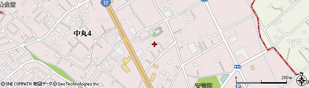 くるまやラーメン 北本店周辺の地図